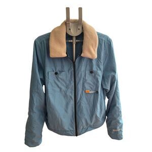 Nike Blue Performance Jacket with Tan Collar LeBron James